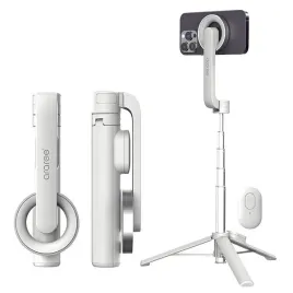 selfie-stick-araree-z-magsafe-bluetooth-tripod-statyw-stojak-kijek-pilot
