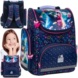 tornister-szkolny-dla-dziewczynki-ergonomiczny-cleo-i-frank-derform-kotek