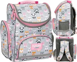 tornister-szkolny-dla-dziewczynki-zwierzatka-panda-lisek-derform