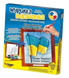 wypukla-malowanka-flaga-ukrainy-z-ramka-farby-akrylowe-mirage-hobby