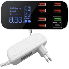 ladowarka-wieloportowa-stacja-ladowania-usb-usb-c-qc-3-0-pd-wyswietlacz-lcd