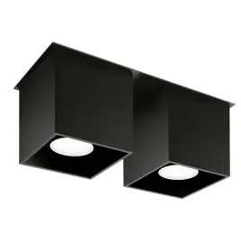 czarny-kwadrat-2x-gu-10-quad-plafon-lampa-sufitowa