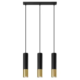 lampa-wiszaca-zlota-czarna-listwa-sufitowa-tuba-3xgu10-do-jadalni-sypialni