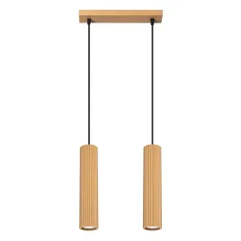 lampa-wiszaca-zlota-tuba-karbon-2xgu10-lampa-sufitowa-do-jadalni-salonu