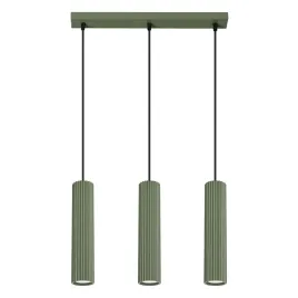 lampa-wiszaca-zielona-oliwkowa-tuba-karbon-3xgu10-listwa-sufitowa-regulacja