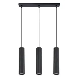 lampa-wiszaca-czarna-tuba-karbon-3xgu10-lampa-sufitowa-czarna-karbowana