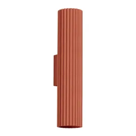 kinkiet-czerwony-ochra-karbon-30cm-lampa-scienna-tuba-do-salonu-sypialni
