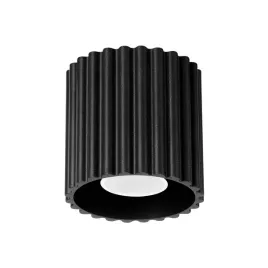 plafon-czarny-tuba-ryflowana-aura-1xgu10-lampa-sufitowa-do-kuchni-salonu