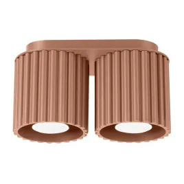 plafon-brazowy-latte-tuba-ryflowana-aura-2xgu10-lampa-mocca-do-domu-biura