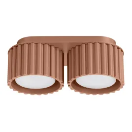 plafon-brazowy-latte-tuba-ryflowana-aura-2xgx53-lampa-sufitowa-mocca