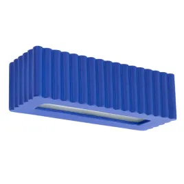 kinkiet-ceramiczny-niebieski-kobalt-ryflowany-rigata-lampa-scienna-do-domu