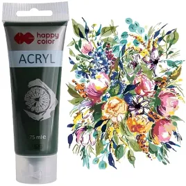 farba-akrylowa-happy-color-tubka-75-ml-ciemna-oliwka-nr-56