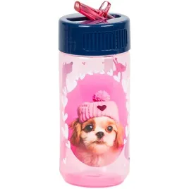 bidon-na-wode-butelka-z-ustnikiem-do-szkoly-330-ml-cleo-i-frank-piesek