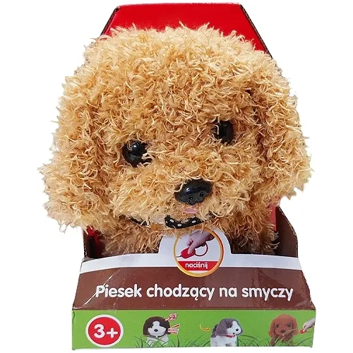 interaktywny-piesek-chodzacy-na-smyczy-maskotka-szczeka-pluszak-brazowy-stan-nowy