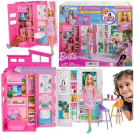 lalka-barbie-i-przytulny-domek-rozkladany-lazienka-kuchnia-sypialnia-mattel
