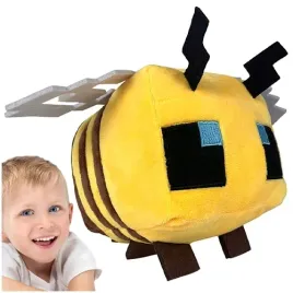 minecraft-pluszak-maskotka-pszczola-przytulanka-pixele-miekka-pluszowa