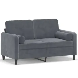 2-osobowa-sofa-z-poduszkami-ciemnoszara-120-cm-aksamit