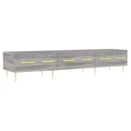 szafka-tv-drewno-150x36x30-szary-dab-sonoma