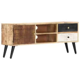 szafka-tv-drewno-mango-115x30x47cm-retro-styl-2-szuflady-2-przegrody