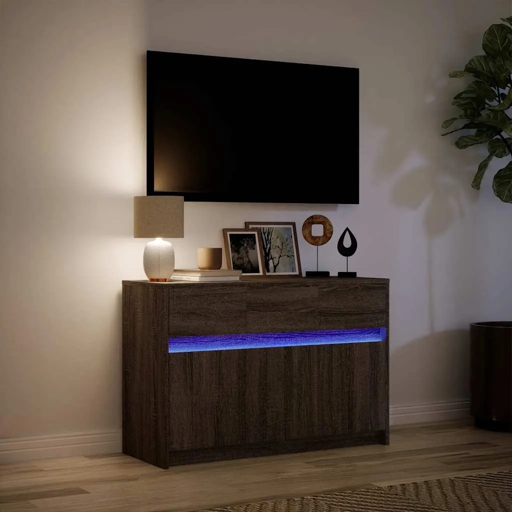 szafka-tv-led-91x34x61-brazowa-stan-nowy