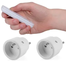 zestaw-2x-gniazda-sieciowe-2300w-elektryczne-zdalnie-sterowane-pilotem