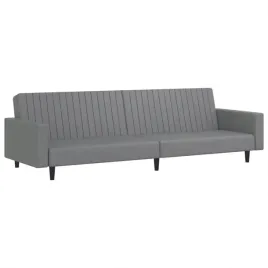 2-osobowa-sofa-szara-sztuczna-skora