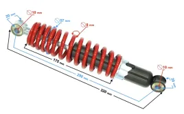 amortyzator-tylny-tyl-atv-110-320mm-czerwony-nowy-wysoka-jakosc