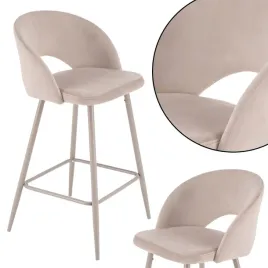 hoker-tapicerowany-z-oparciem-jasny-bez-krzeslo-wysokie-do-kuchni-glam-loft