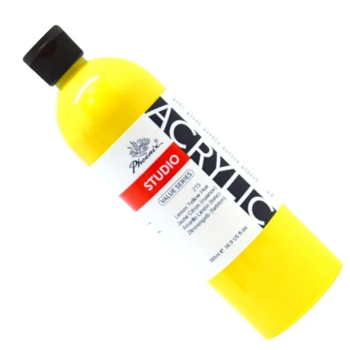 farba-akrylowe-phoenix-lemon-yellow-500-ml