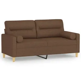 2-osobowa-sofa-z-poduszkami-brazowa-140-cm-tkanina