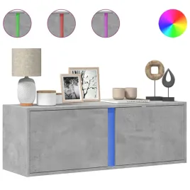 wiszaca-szafka-rtv-led-100x31x35-szarosc-betonu