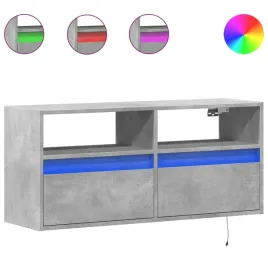 wiszaca-szafka-rtv-led-rgb-100x31x45-cm-szary-beton-drewno-2-szuflady