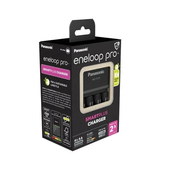 ladowarka-panasonic-smartplus-4x-aa-eneloop-pro-2500-mah-stan-nowy