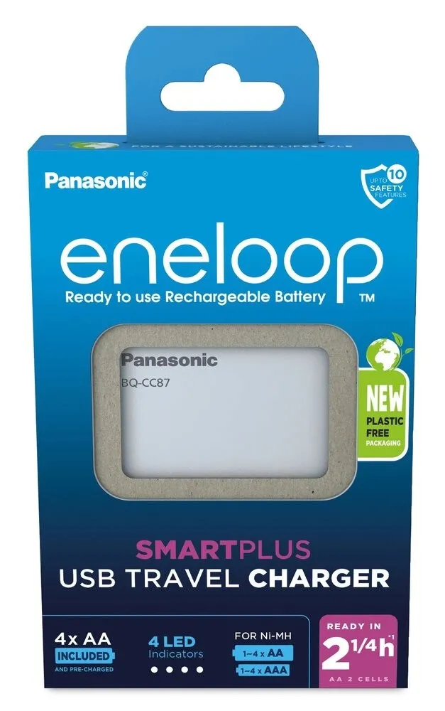 ladowarka-panasonic-smartplus-usb-4-x-aa-eneloop-2000-mah