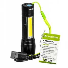 latarka-akumulatorowa-led-cob-2w1-15h-z-przewodem-usb-c-zoom