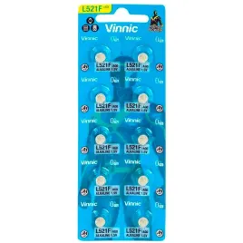 Zdjęcie produktu bateria guzikowa zegarkowa VINNIC AG0 L 521 10szt