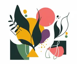plakat-60x50cm-kolorowa-abstrakcja-botaniczna