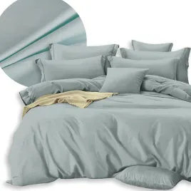 komplet-poscieli-160x200-2x-poszewki-70x80-dwustronna-gladka-jasno-szara