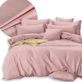 komplet-poscieli-160x200-2x-poszewki-70x80-dwustronna-gladka-miekka-rozowa