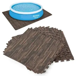 mata-izolacyjna-podkladka-piankowa-puzzle-wood-50x50-12-szt-bestway-58712