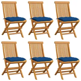 krzesla-ogrodowe-z-drewna-tekowego-6-szt-z-poduszkami-niebieskie
