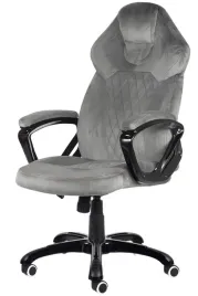 fotel-gamingowy-spider-obrotowy-gabinetowy-szary-welur-do-biurka-gabinetu