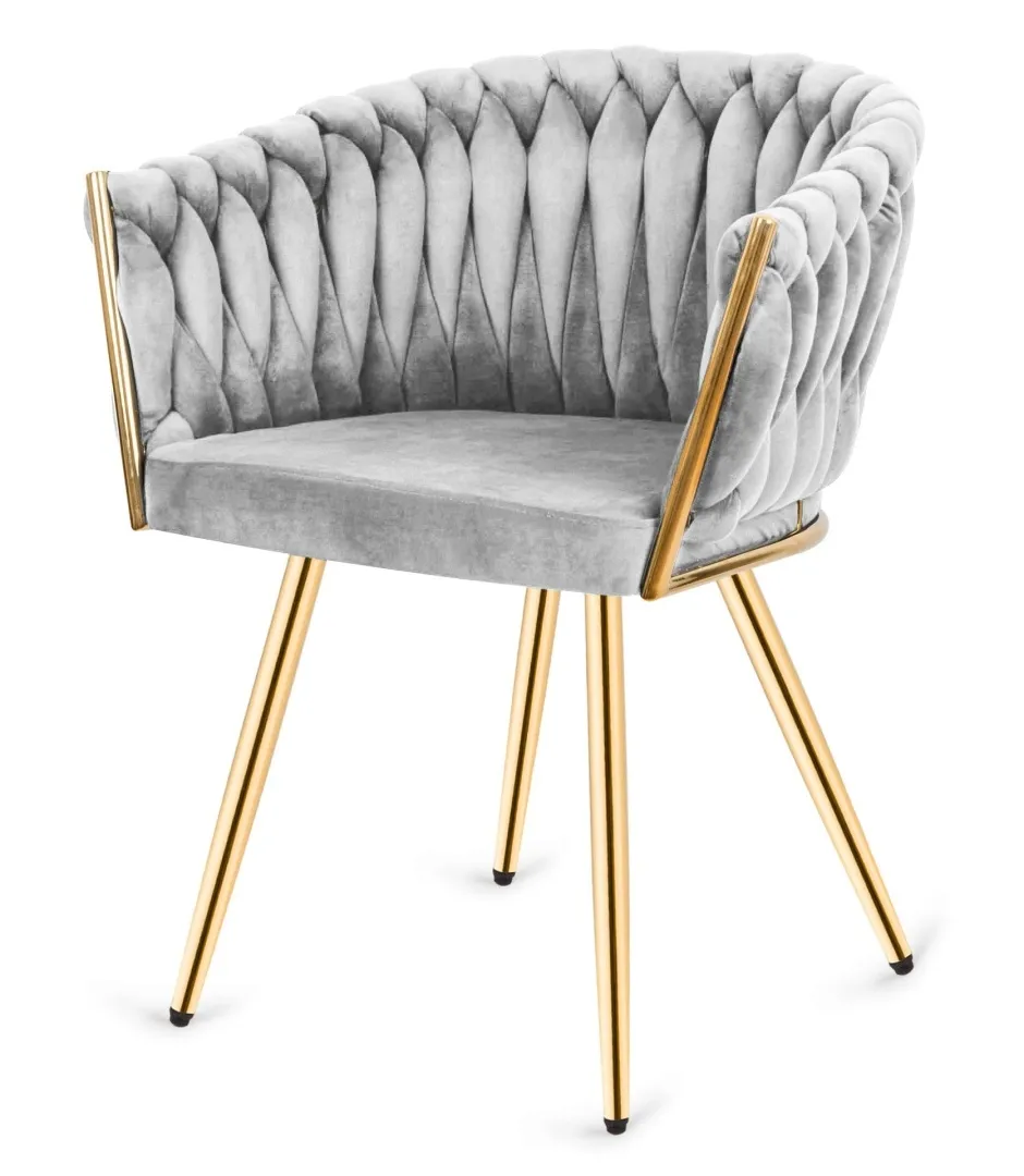 fotel-pleciony-welurowy-szary-krzeslo-warkocz-glamour-do-salonu-zlote-nogi