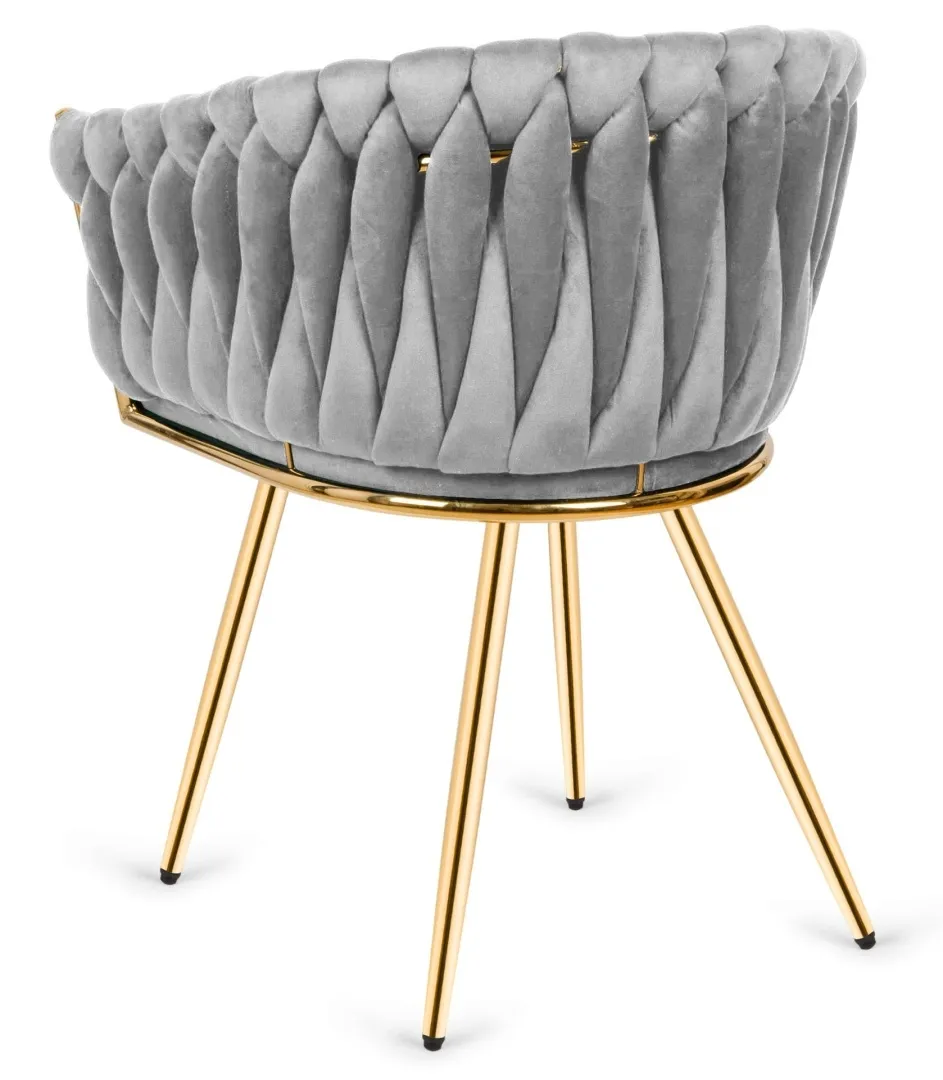 fotel-pleciony-welurowy-szary-krzeslo-warkocz-glamour-do-salonu-zlote-nogi-stan-nowy