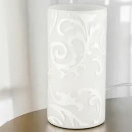 lampa-nocna-led-20x10cm-dekoracyjna-biala-z-motywem-kwiatowym