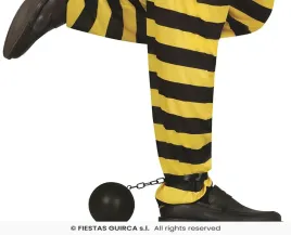 kula-wieznia-lancuch-niewolnika-wiezien-horror-halloween