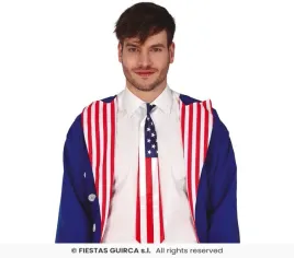 krawat-amerykanski-amerykanina-flaga-usa