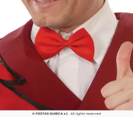 muszka-czerwona-mucha-klauna-gangstera-mafiozo-kelnera