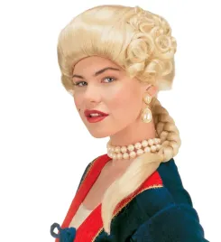 peruka-blond-dluga-warkocz-krolewna-ksiezna-jozefina-cesarzowej