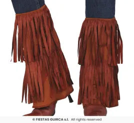 getry-indianki-indianina-brazowe-ocieplacze-na-nogi-fredzle-indianskie